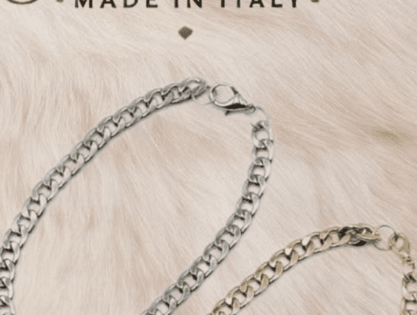 Κολιέ για κατοικίδια – Bell Chain - Bella Zampetta Gold-Silver