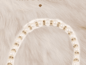 Κολιέ για κατοικίδια – Gold Pearl - Bella Zampetta