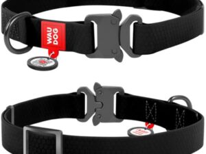 Waudog αδιάβροχο κολάρο σκύλου με QR Passport & Μεταλλικό Astex - Waudog Waterproof Dog Collar With QR Passport & Metal Astex