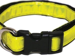 Κολάρο σκύλου υψηλής ορατότητας κίτρινο - High Visibility Dog Collar Yellow