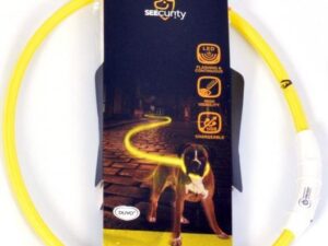Δαχτυλίδι ασφαλείας Φως USB Κίτρινο - Security Ring Flash Light USB Yellow