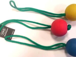 Μαλακή μπάλα με σχοινί -Hard Ball With Rope 60mm/25mm