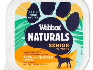 Webbox Senior Πατέ με Κοτόπουλο & Πατάτες-Webbox Senior Pate With Chicken & Potatoes