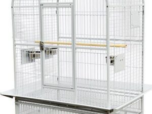 κλουβί παπαγάλου - αντίκα λευκό - Parrot Cage - Antique White
