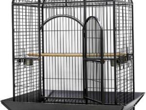 κλουβί παπαγάλου - σφυρήλατο μαύρο - Parrot Cage Wrought - Black