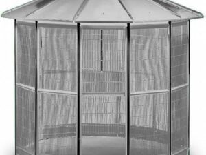 Κλουβί Natalia 12 πλευρών Γαλβανισμένο - Natalia Bird Cage 12 Sides Galvanised