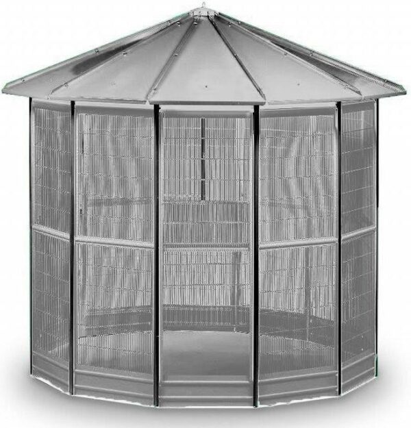 Κλουβί Natalia 12 πλευρών Γαλβανισμένο - Natalia Bird Cage 12 Sides Galvanised