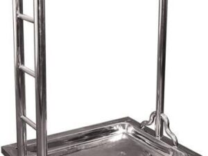Βάση Parrot από ανοξείδωτο ατσάλι - Stainless Steel Parrot Stand