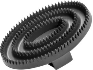 Χτένι Κάρυ, Οβάλ - Καουτσούκ - Curry Comb, Oval - Rubber