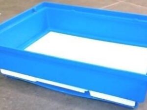 Tray And Base For Cages -Blue&Pink