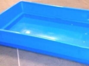 Tray For Cage Sky & Navy Blue