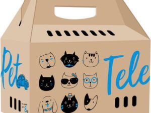 Cardboard Carry-Box Telepet 8kg/max