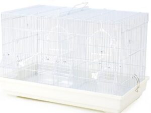 κλουβί αναπαραγωγής λευκό-Breeding Cage White