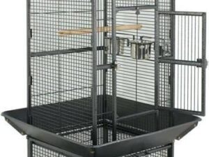 κλουβί παπαγάλου - μαύρο - Parrot Cage